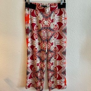 INC Palazzo Print Women’s Summer Pants Size 12